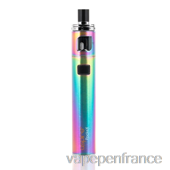 Kit De Démarrage Aspire Pockex Aio Stylo Vape Arc-en-ciel